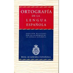 Ortografía de la Lengua Española