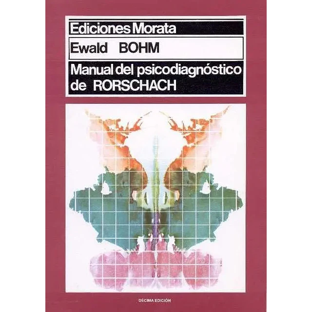 Manual del psicodiagnóstico de RORSCHACH