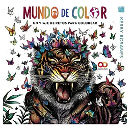 Mundo de color: Un viaje de retos para colorear