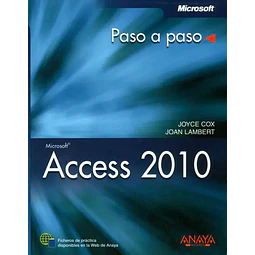 Access 2010 Paso a Paso Microsoft