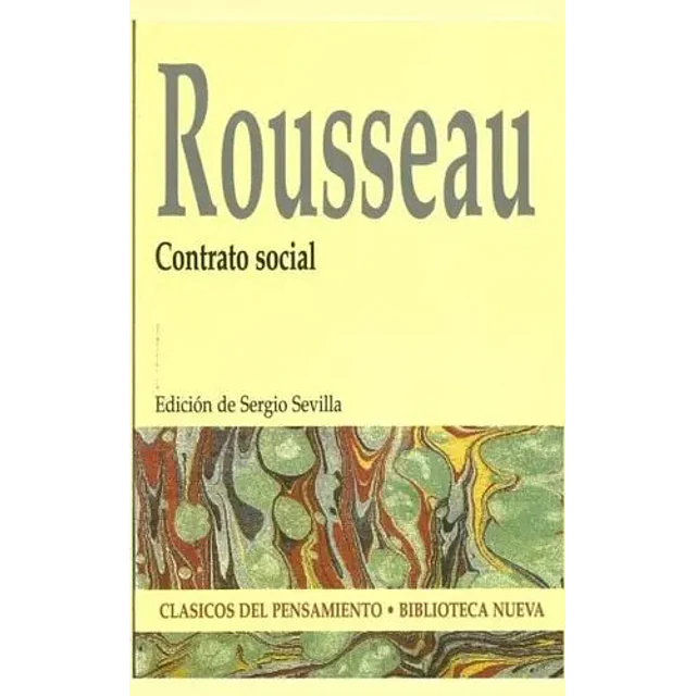 Rousseau Contrato Social