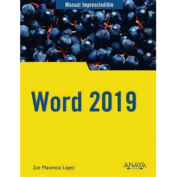 Word 2019 Manual imprescindible