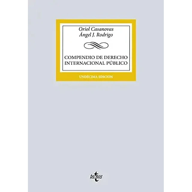 Compendio de derecho internacional público