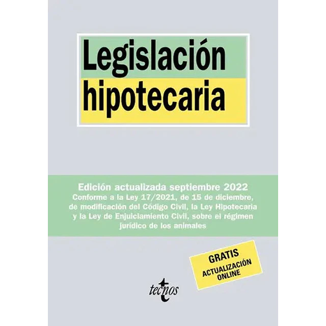 Legislación hipotecaria