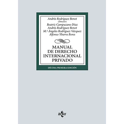 Manual de derecho internacional privado