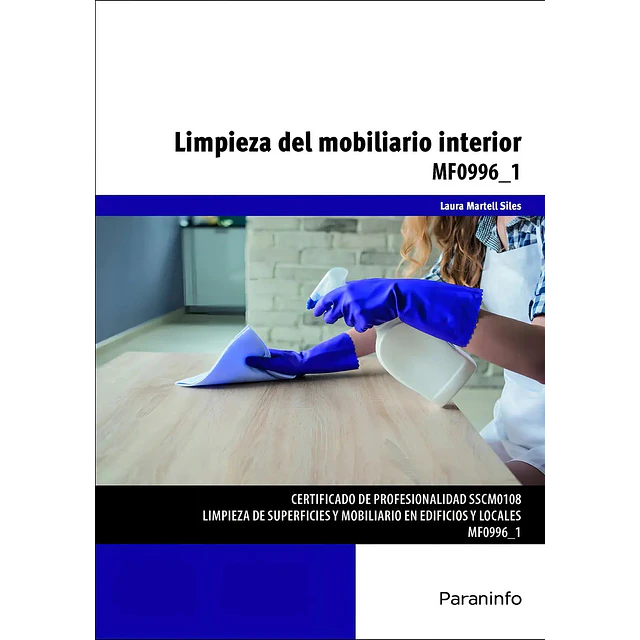 Limpieza del mobiliario interior