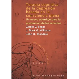 Terapia cognitiva de la depresión basada en la consciencia plena