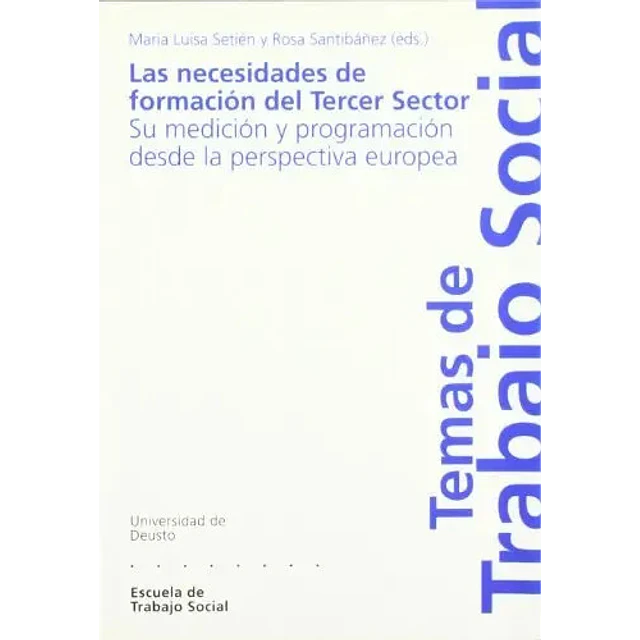 Las Necesidades de Formación del Tercer sector