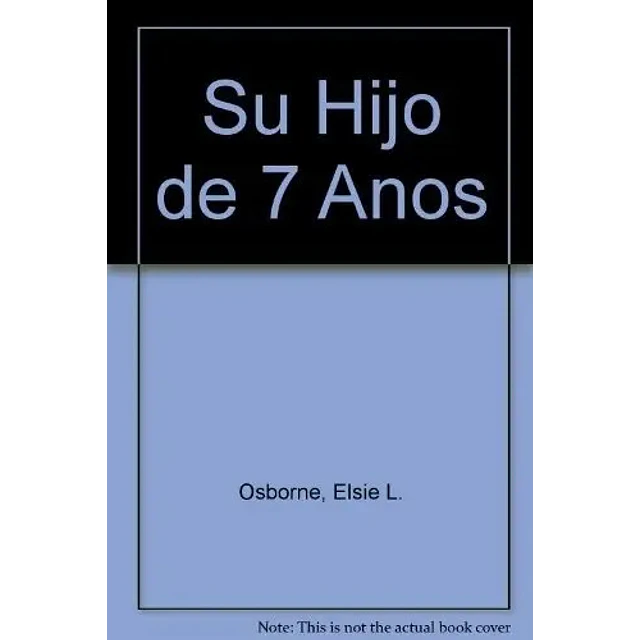 Su hijo de 7 años