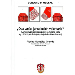 Quo vadis, jurisdicción voluntaria?