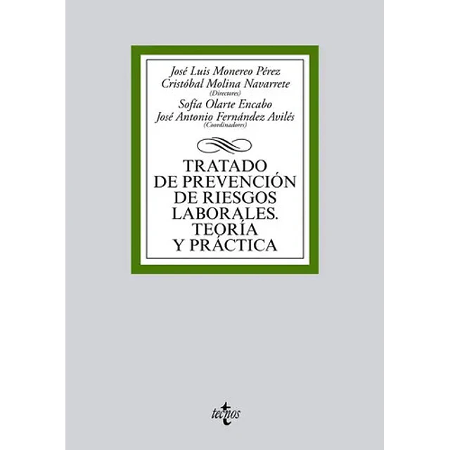 Tratado de prevención de riesgos laborales. Teoría y práctica
