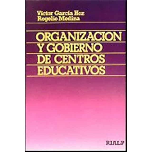 Organización y gobierno de centros educativos