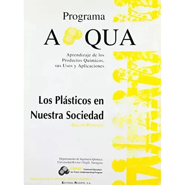 Programa Aqua. Aprendizaje de los Productos Quimicos, sus usos y aplicaciones.