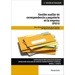 Gestión auxiliar de correspondencia y paquetería en la empresa UF0518