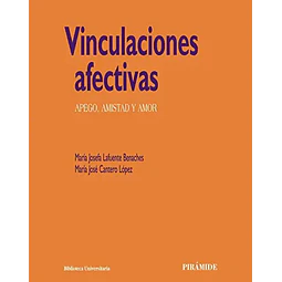 Vinculaciones afectivas. Apego, amistad y amor