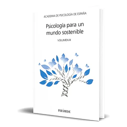 Psicología para un mundo sostenible. vol III