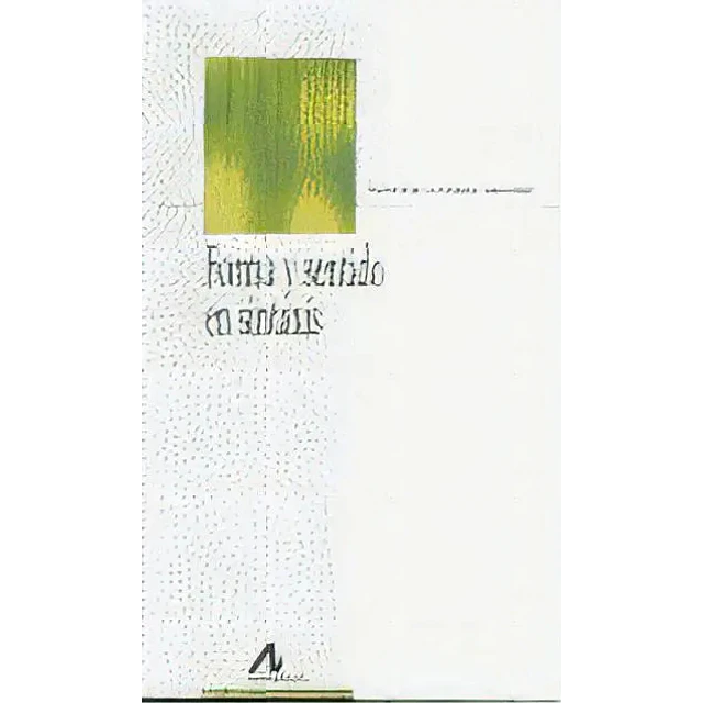 Forma y Sentido en Sintaxis