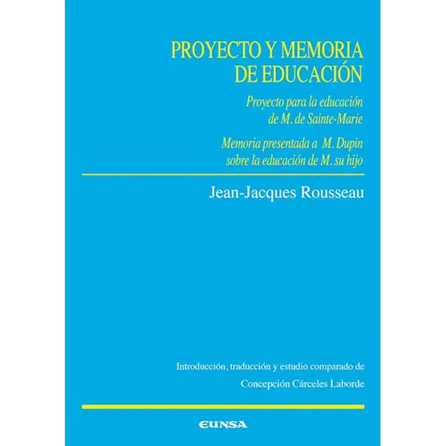 Proyecto y memoria de Educación