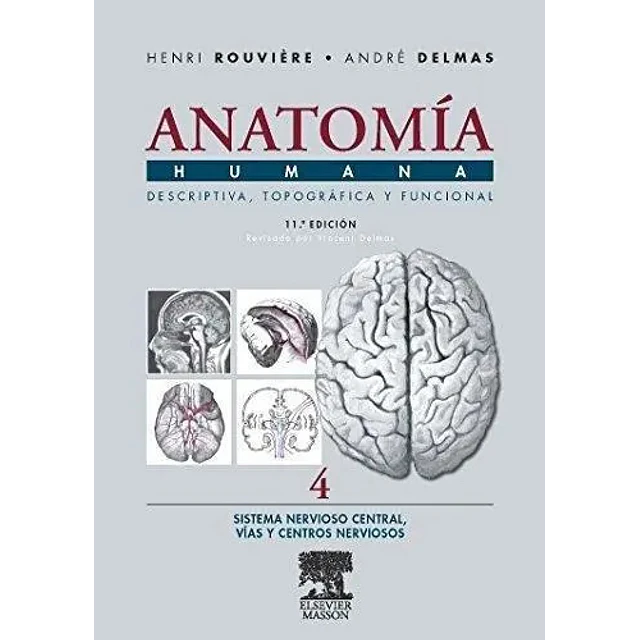 Anatomía Humana Rouviere - 4 Tomos
