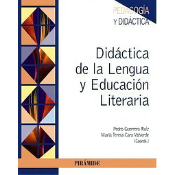 Didáctica de la lengua y educación literaria