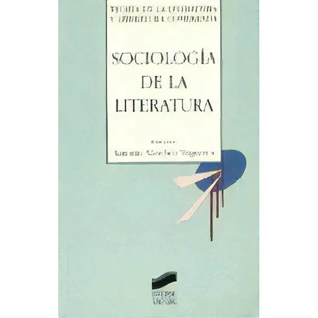 Sociologia de la Literatura