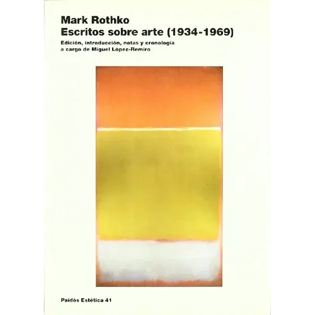 Escritos Sobre Arte (1934-1968)