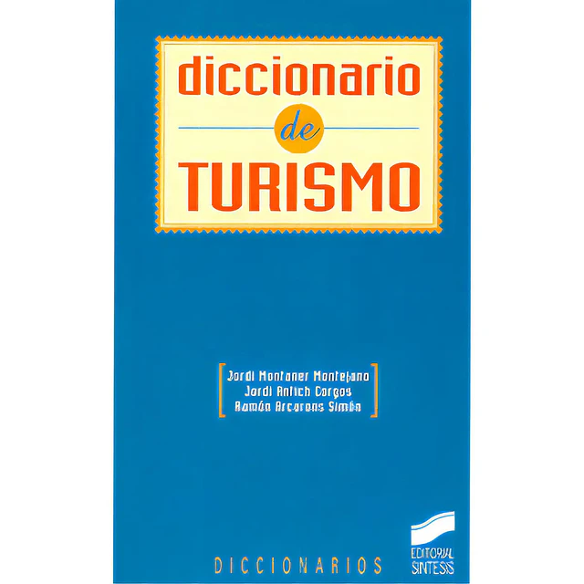Diccionario de turismo