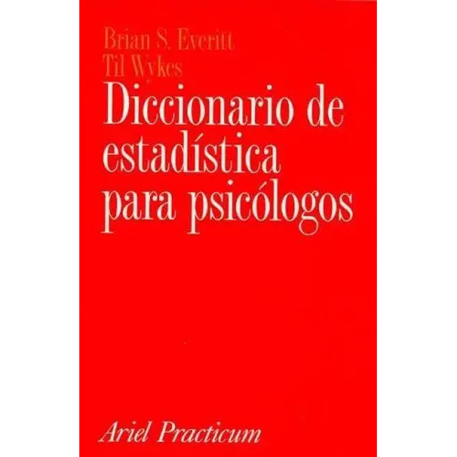 Diccionario de estadística para psicólogos