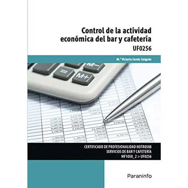 Control de la actividad económica del bar y cafetería
