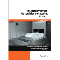 Recepción y lavado de servicios de catering