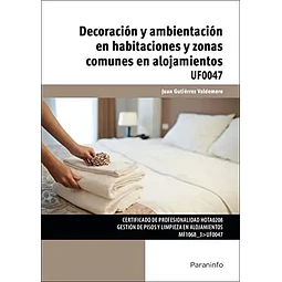 Decoración y Ambientación en Habitaciones y Zonas comunes en Alojamientos