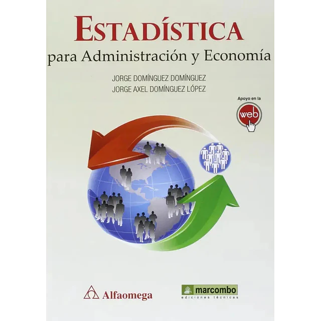 Estadística para administración y economía. Apoyo en la web
