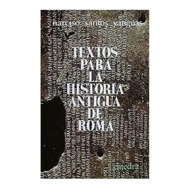 Textos para la Historia Antigua de Roma