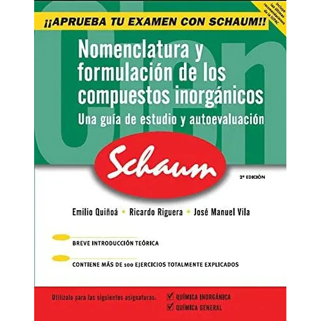 Nomenclatura y formulacion de los compuestos inorganicos