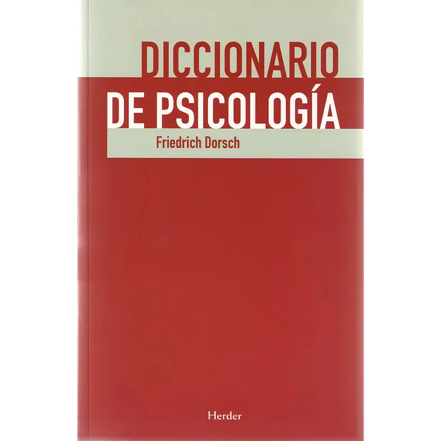 Diccionario de Psicología