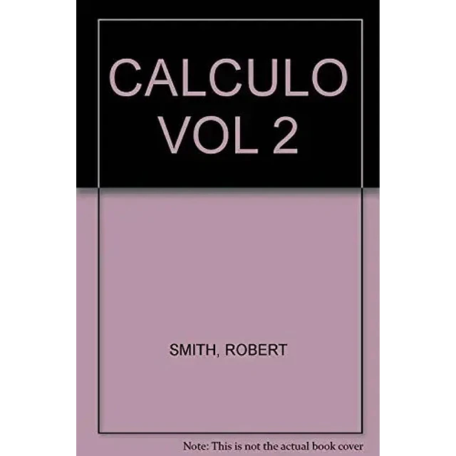 Calculo Smith-Minton Vol II