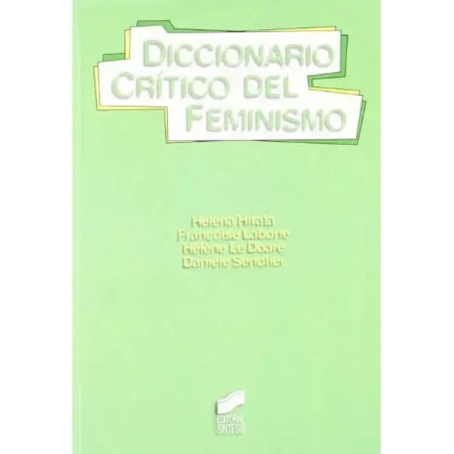 Diccionario critico del feminismo