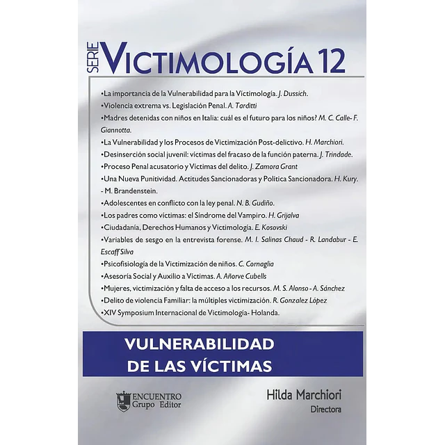 Vulnerabilidad de las víctimas