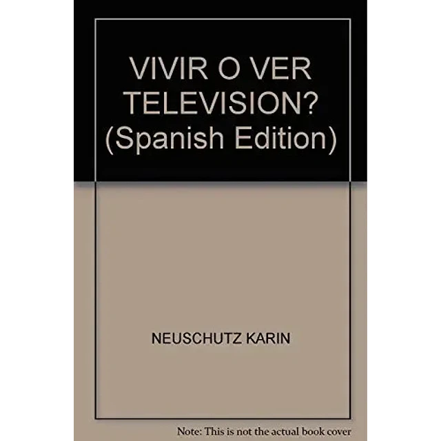 ¿Vivir o ver television?