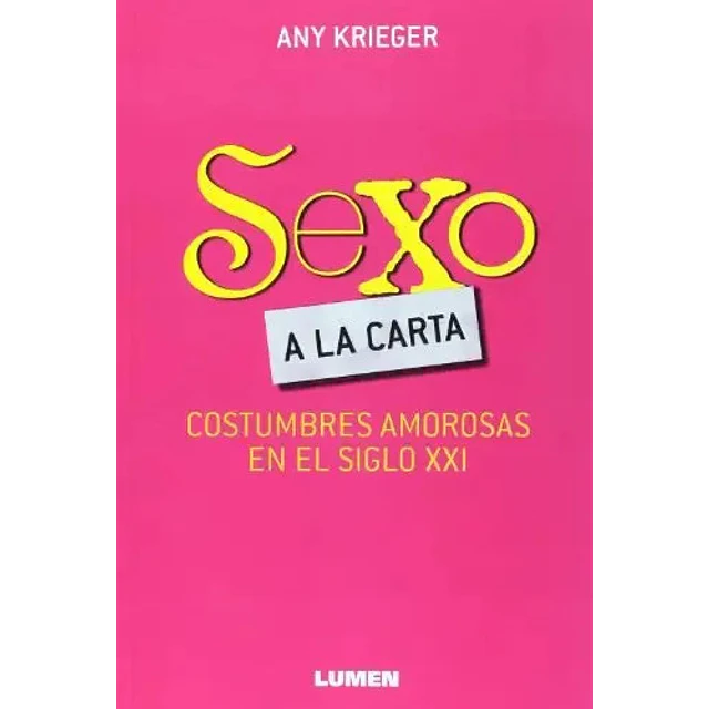 Sexo a la carta