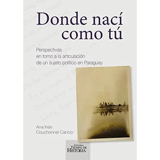 Donde nací como tú