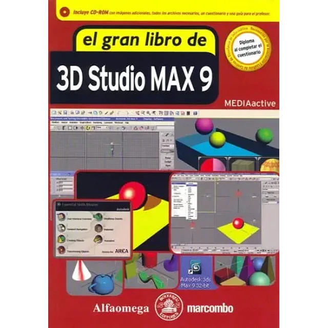El gran libro 3D Studio MAX 9 CD MEDIAactive