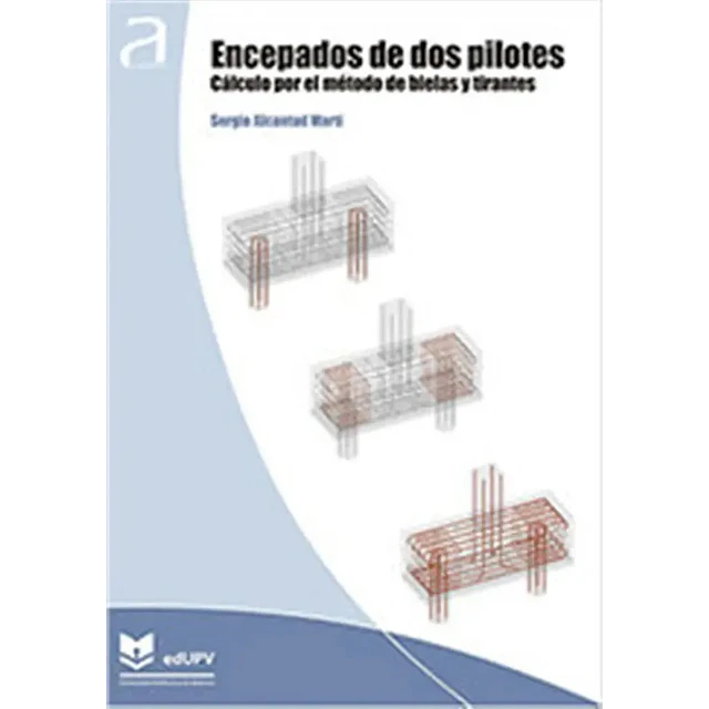 Encepados de dos pilotes. Cálculo por el método de Bielas y tirantes