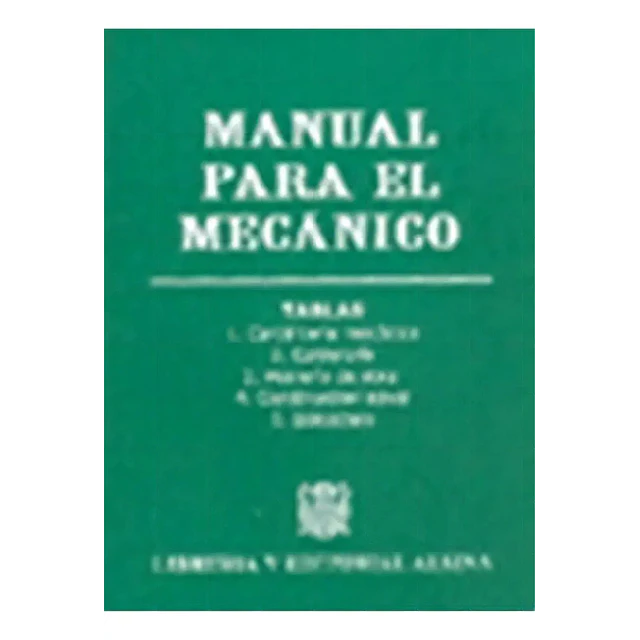 Manual para el Mecánico