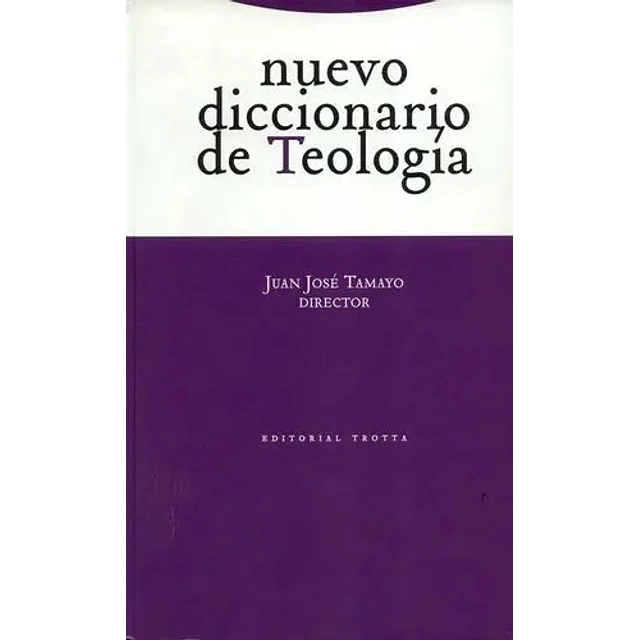 nuevo diccionario de Teologia