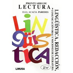 Prontuario de Lectura, Lingüística y Redacción