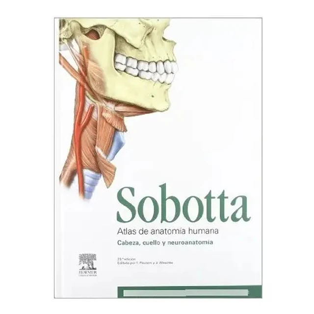 Sobotta Atlas de anatomía humana 3 tomos + Tabla Sobotta