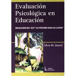 Evaluacion psicologica en educaccion aplicacion del test la persona bajo la lluvia