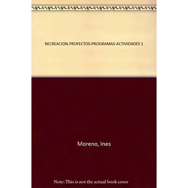 Recreación Tomo I