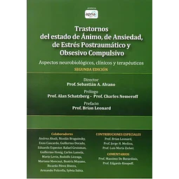 Trastornos del estado de ánimo, de ansiedad, de estrés postraumático y obsesivo compulsivo